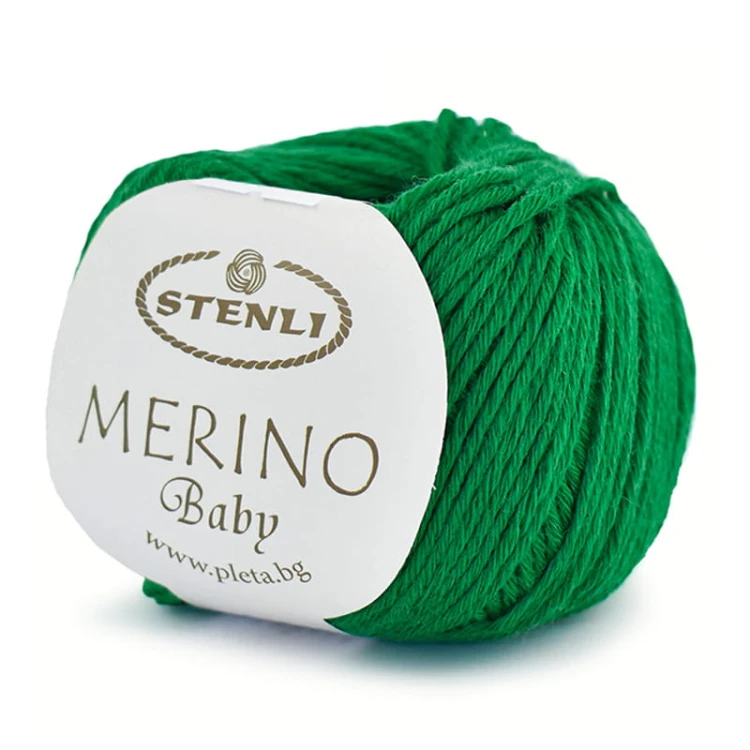 Włóczka Stenli Merino Baby 313 / absynt