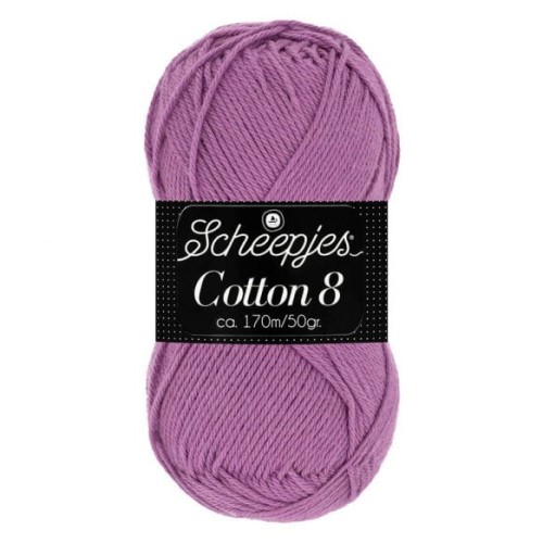 Włóczka Scheepjes Cotton 8 / 726 winogrono