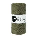 Sznurek skręcany bawełniany Bobbiny Macrame Cord / Awokado / Avocado / 3mm / 100m