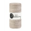 Sznurek skręcany bawełniany Bobbiny Macrame Cord / Beż / Beige / 3mm / 100m
