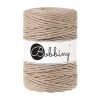 Sznurek skręcany bawełniany Bobbiny Macrame Cord / Piaskowy / Sand / 5mm / 100m