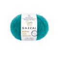Włóczka Gazzal Super Kid Mohair 64425 / jasny szmaragd