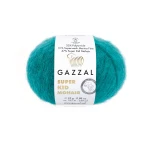 Włóczka Gazzal Super Kid Mohair 64425 / jasny szmaragd