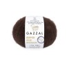 Włóczka Gazzal Super Kid Mohair 64426 / ciemny brąz
