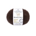 Włóczka Gazzal Super Kid Mohair 64426 / ciemny brąz