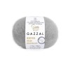 Włóczka Gazzal Super Kid Mohair 64434 / jasny szary