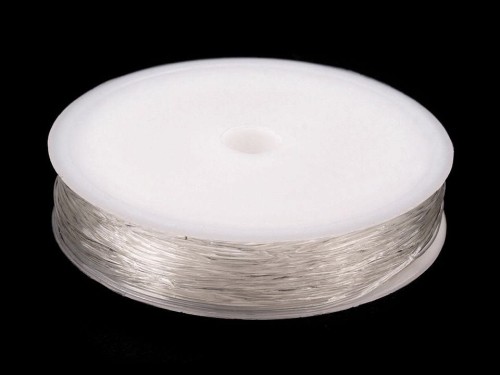 Żyłka okrągła / 0,8 mm / transparentna / 1 szt.