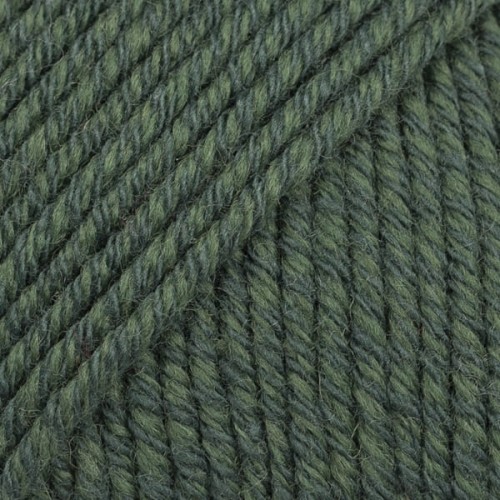 Włóczka Drops Cotton Merino / 22 ciemnozielony