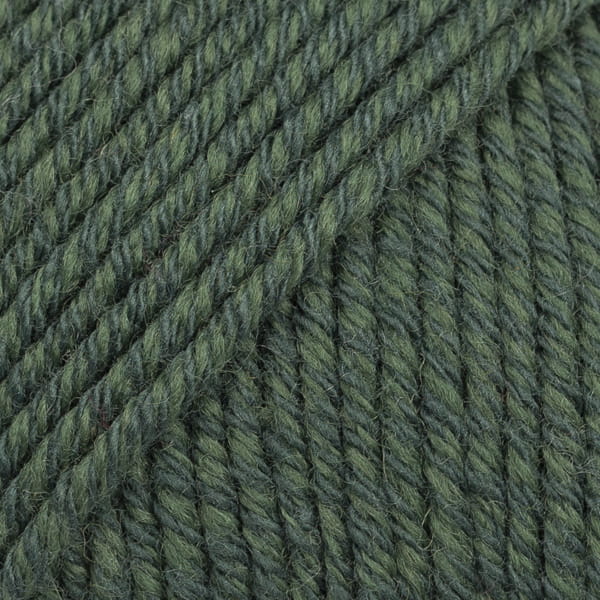 Włóczka Drops Cotton Merino / 22 ciemnozielony