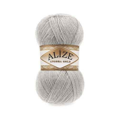 Włóczka Alize Angora Gold 652 / popiel