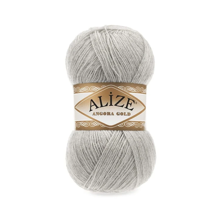Włóczka Alize Angora Gold 652 / popiel