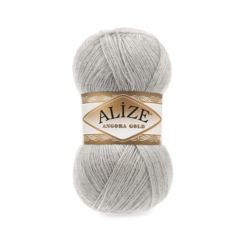 Włóczka Alize Angora Gold 652 / popiel