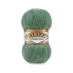 Włóczka Alize Angora Gold 180 / ciemna szałwia