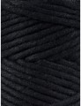Sznurek skręcany bawełniany Bobbiny Macrame Cord / Czarny / Black / 3mm / 100m