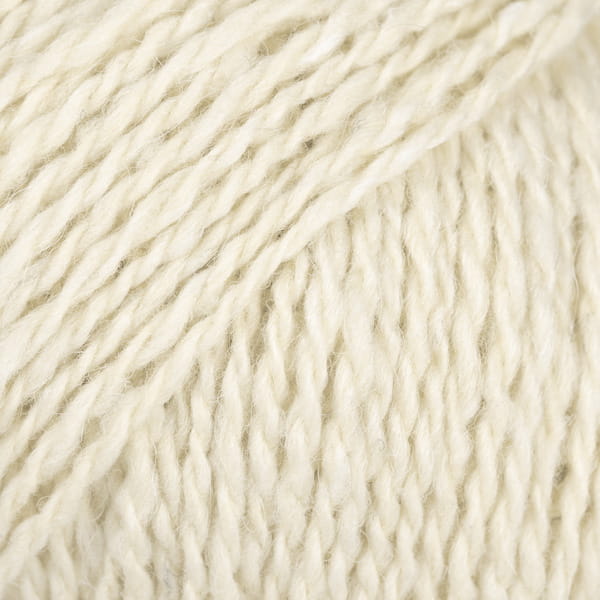 Włóczka Drops Soft Tweed / 01 ecru / uni colour