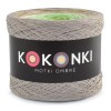 KOKONEK Classic B077 Hot dog - Beż melanż/zimny beż/krem/pistacja/jasna zieleń/paproć