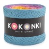 KOKONEK Classic B079 Souvenirs - Jasny petrol/jasny fiolet/malinowy róż/kurkuma/limetka