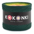KOKONEK Classic B083 Crispy pink - Butelkowa zieleń/paproć/limetka/brzoskwinia/malinowy róż