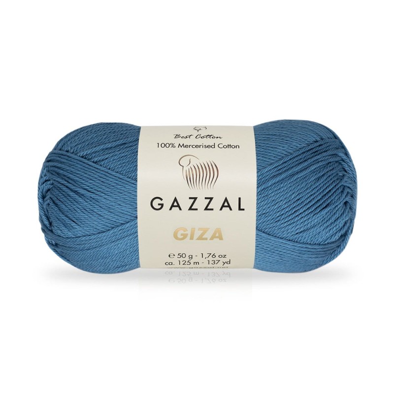 Włóczka Gazzal Giza 2479 / jeans