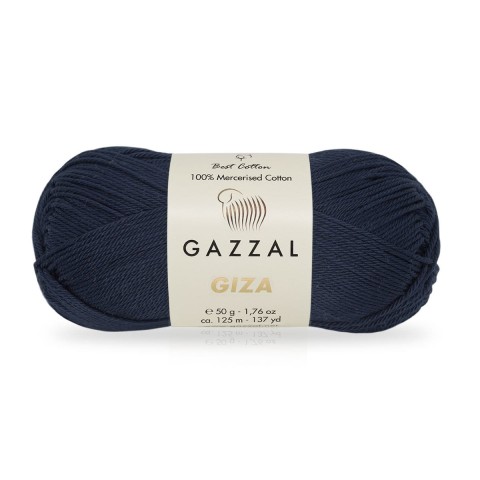 Włóczka Gazzal Giza 2476 / granat