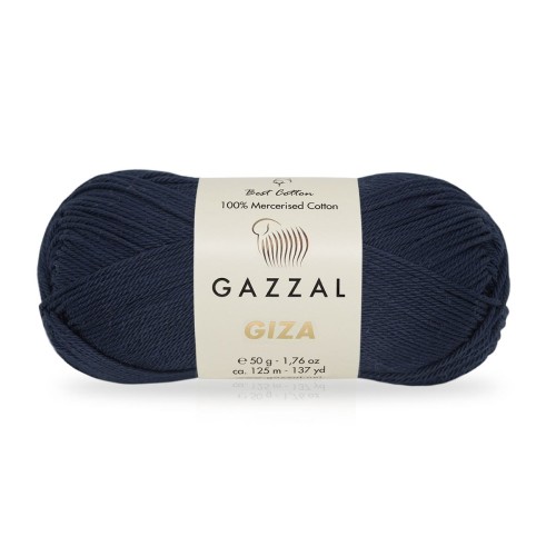 Włóczka Gazzal Giza 2476 / granat