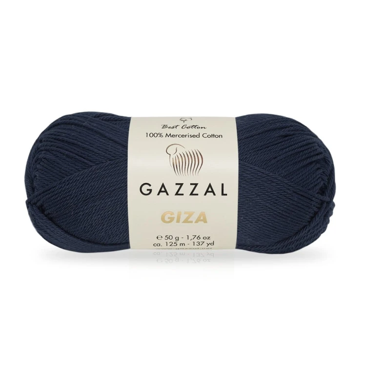 Włóczka Gazzal Giza 2476 / granat