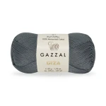 Włóczka Gazzal Giza 2455 / ciemny szary