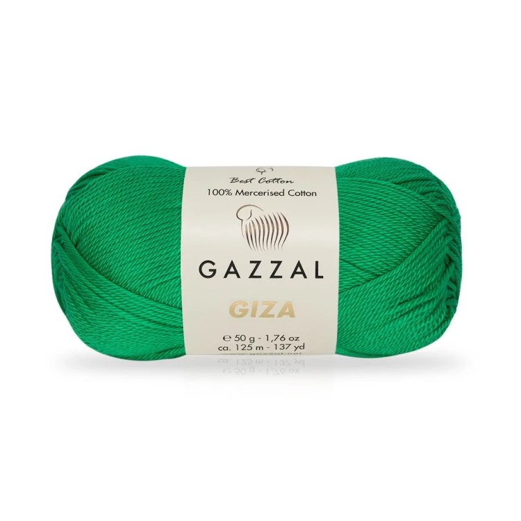 Włóczka Gazzal Giza 2460 / absynt