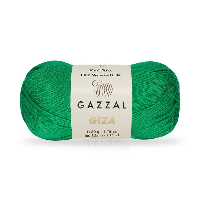Włóczka Gazzal Giza 2460 / absynt