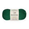 Włóczka Gazzal Giza 2461 / butelkowa zieleń