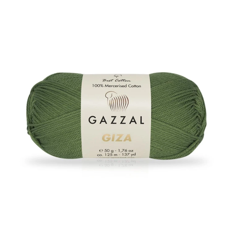 Włóczka Gazzal Giza 2462 / paproć