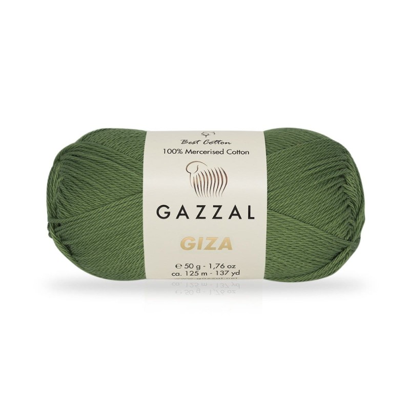 Włóczka Gazzal Giza 2462 / paproć