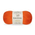 Włóczka Gazzal Giza 2465 / intensywna pomarańcz