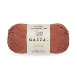Włóczka Gazzal Giza 2490 / terakota