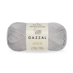 Włóczka Gazzal Giza 2456 / jasny szary