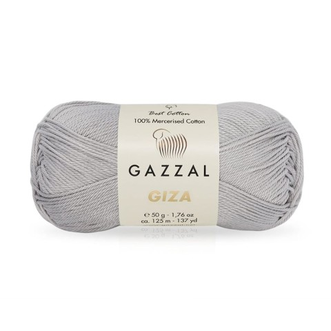 Włóczka Gazzal Giza 2456 / jasny szary