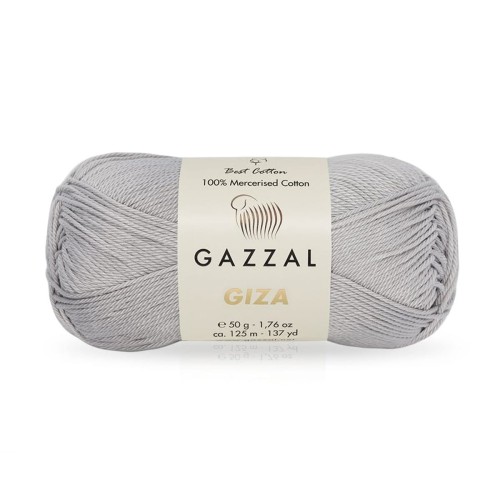 Włóczka Gazzal Giza 2456 / jasny szary