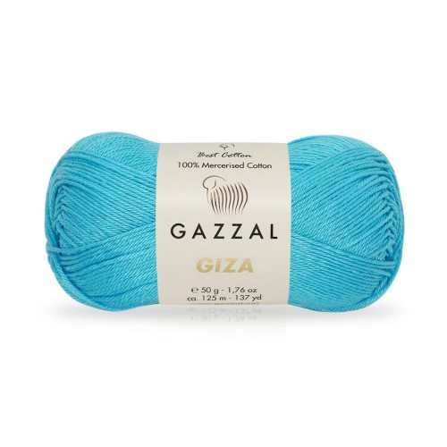 Włóczka Gazzal Giza 2480 / turkus