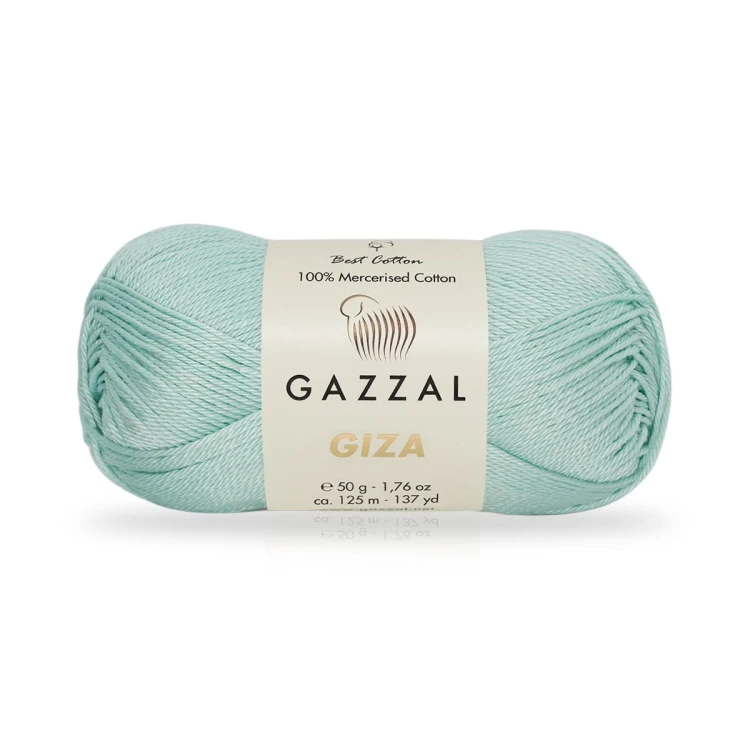 Włóczka Gazzal Giza 2482 / mięta