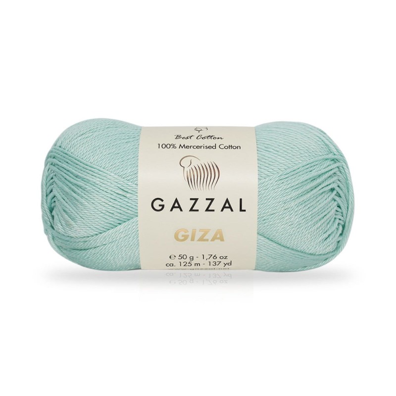 Włóczka Gazzal Giza 2482 / mięta