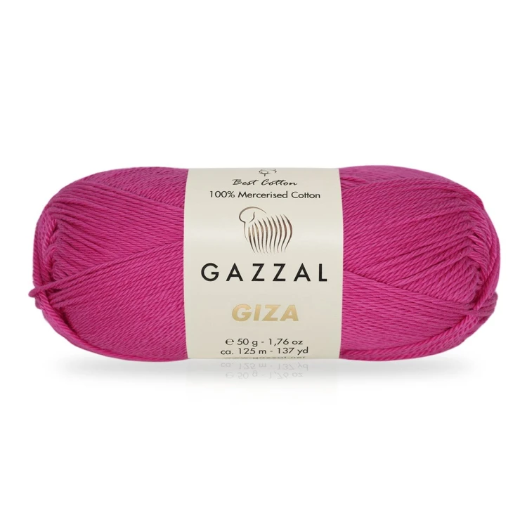 Włóczka Gazzal Giza 2469 / fuksja