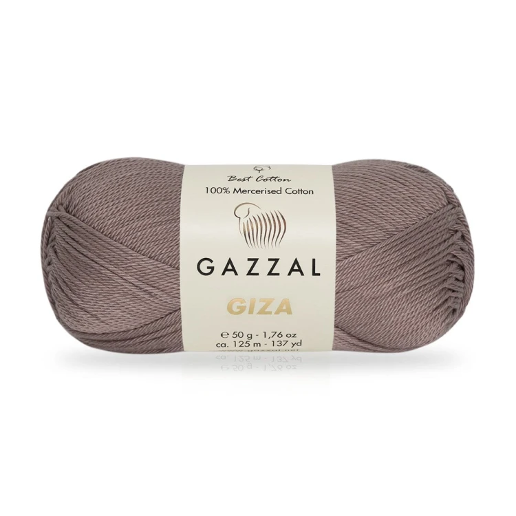 Włóczka Gazzal Giza 2495 / jasne kakao