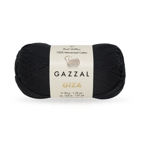 Włóczka Gazzal Giza 2457 / czerń