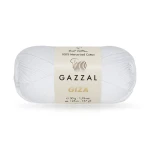 Włóczka Gazzal Giza 2450 / biel