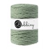 Sznurek skręcany 3-żyłowy bawełniany Bobbiny 3ply Macrame Rope / Szałwia / Eucalyptus Green / 5mm / 100m