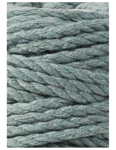 Sznurek skręcany 3-żyłowy bawełniany Bobbiny 3ply Macrame Rope / Laurowy / Laurel / 5mm / 100m