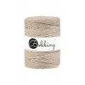 Sznurek skręcany bawełniany Bobbiny Macrame Cord / Beżowy / Beige / 5mm / 100m