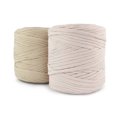 T-shirt Yarn Cotton Spaghetti / odcienie beżu