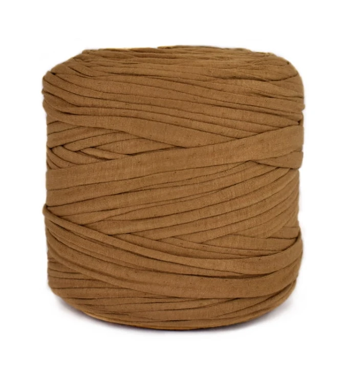 T-shirt Yarn Cotton Spaghetti / odcienie brązu