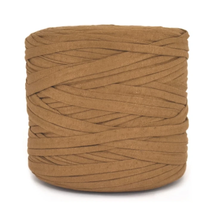 T-shirt Yarn Cotton Spaghetti / odcienie brązu